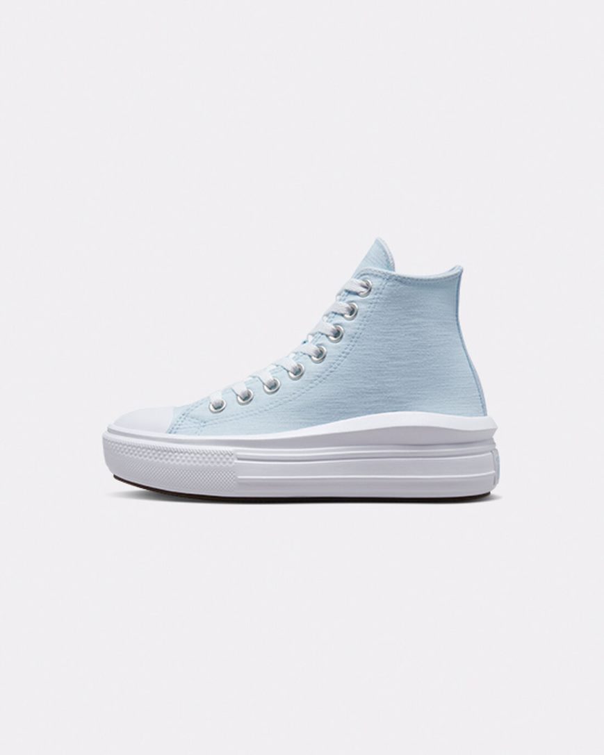 Topanky Na Platforme Converse Chuck Taylor All Star Move Cloud Patch Vysoke Dievcenske Modre | SK P115CZ7